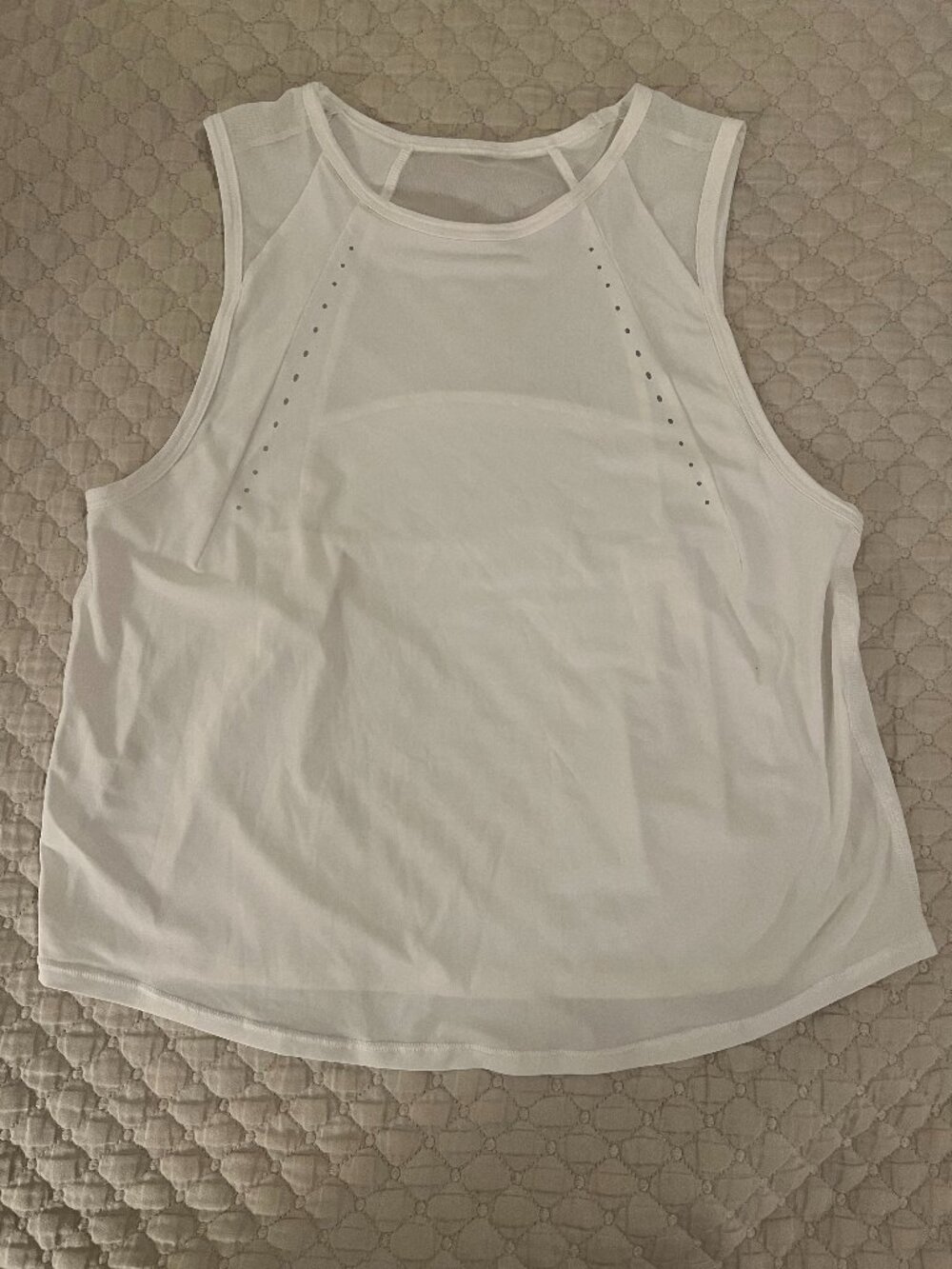 Lululemon White Tank Top